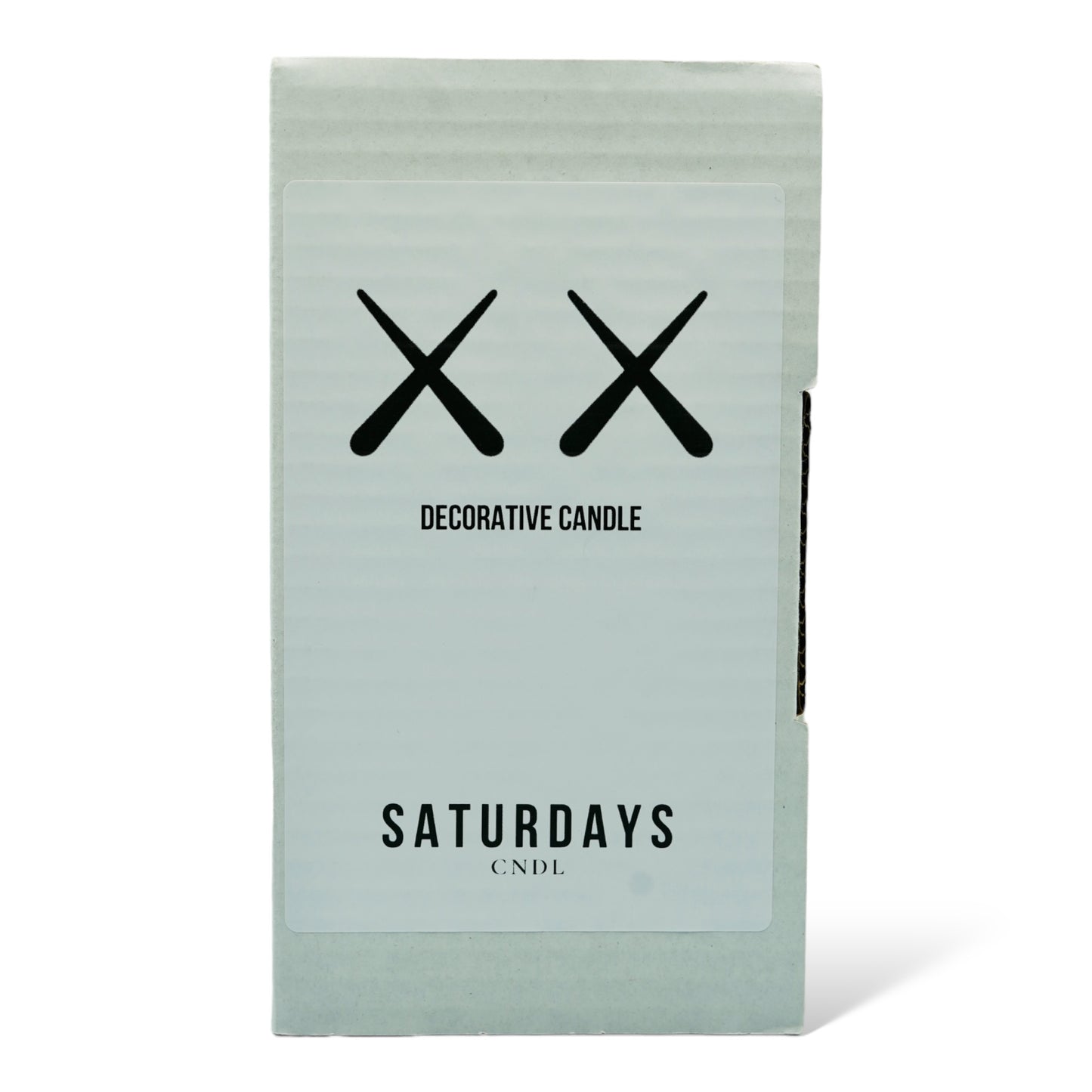 XX BFF candle - blue